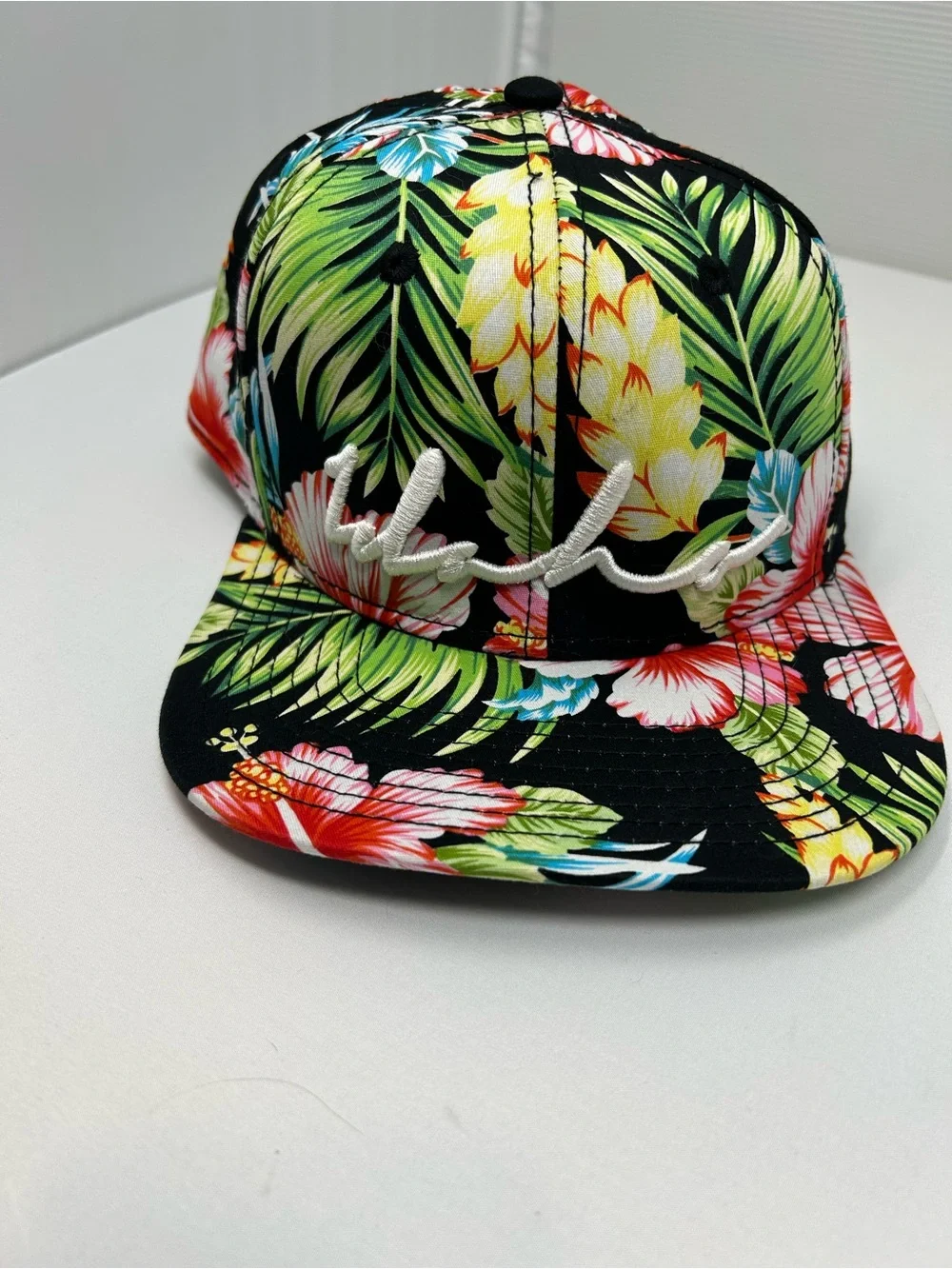 OTTO Hat Cap Snapback One Size Multicolor Mens Hawaiian Tropical Floral Idaho